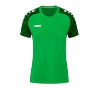 JAKO - Performance des T-Shirts, Femme, Vert Tendre/Noir, 34