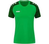 JAKO - Performance des T-Shirts, Femme, Vert Tendre/Noir, 44