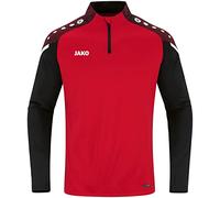 JAKO Haut d'entraînement Performances Optimales – Mixte – Rouge et noir – XL
