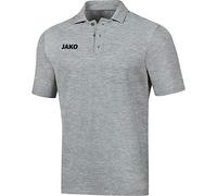 JAKO - Polo Base, Mixte Enfant, Gris Clair Chiné, 164