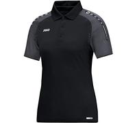 Jako Polo Champ, Femme, Champ, Noir/Anthracite