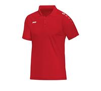 JAKO - Polo Classique, Mixte, Rouge, 4XL
