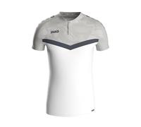 Jako Polo Iconic, Blanc/Gris Doux/Anthracite Clair, 4XL Homme