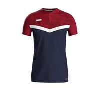 JAKO Polo Iconic Bleu Marine/Rouge Piment Homme M