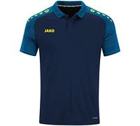 JAKO Polo Performance, taille M, couleur : bleu marine/JAKO