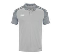 JAKO - Polo Performant, Mixte Enfant, Gris Doux/Gris Pierre, 140