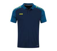 JAKO - Polo Performant, Mixte Enfant, Marine/Bleu Jako, 140
