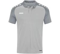 JAKO - Polo Performant, Mixte, Gris Doux/Gris Pierre, S
