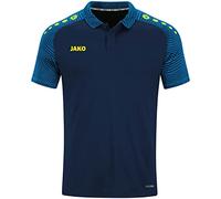 JAKO - Polo Performant, Mixte, Marine/Bleu Jako, 4XL