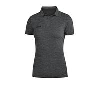 JAKO - Polo Premium Basics, Femme, Anthracite Chiné, 38
