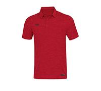 JAKO - Polo Premium Basics, Mixte, Marbré De Rouge, 4XL