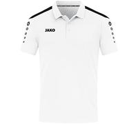 JAKO - Polo Puissant, Mixte Enfant, Blanc, 164