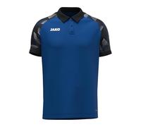 JAKO Polo Sonic Unisexe, Royal/Noir, L
