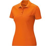 JAKO Polo Team T-Shirt Unisexe, Enfant, 6333, Orange Fluo, 12 Ans