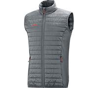 JAKO Gilet matelassé haut de gamme mixte Gris pierre M