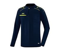 JAKO Prestige Fermeture éclair sur Le Dessus Homme, Anthracite/Bleu, XXL