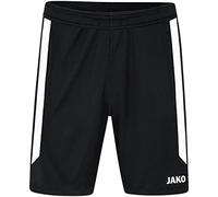 JAKO - Puissance du Short, Mixte Enfant, Noir Et Blanc, 140