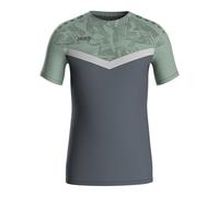 Jako Shirt Iconic, Anthracite/Vert Menthe/Gris Doux, XL Homme