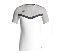 JAKO Shirt Iconic, Blanc/Gris Doux/Anthracite Clair, XXL Homme