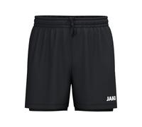 JAKO Short One 2 en 1 Unisexe Noir XL