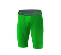 JAKO Short de Compression 2.0, Moulant, pour Homme, Vert sport, XL