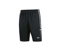 JAKO Short d'entraînement Actif Mixte Noir/Blanc Taille S
