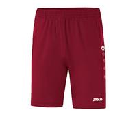 Jako Short D'entraînement pour Homme, Taille XL, Rouge Vin