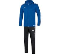 JAKO Striker 2.0 M9619 Survêtement de présentation pour enfant avec capuche Bleu roi/blanc Taille 140