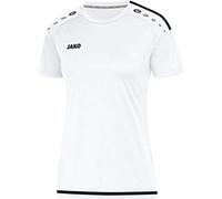 Jako Striker 2.0 Maillot Femme, Blanc/Noir, 40