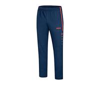 JAKO Striker 2.0 Pantalon Femme, Marine Bleu/Flamme, 46
