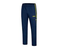 Jako Striker 2.0 Pantalon Femme, Marine Bleu/Jaune Fluo, 48