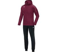 JAKO - Survêtement Classico En Polyester Avec Capuche, Femme, Bordeaux, 42