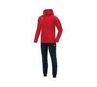 JAKO - Survêtement Classico En Polyester Avec Capuche, Femme, Rouge, 40