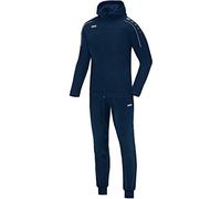 JAKO - Survêtement Classico En Polyester Avec Capuche, Mixte, Marin, XL