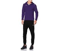 JAKO - Survêtement Classico En Polyester Avec Capuche, Mixte, Violet, M