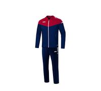 JAKO Survêtement de présentation Champ 2.0 pour homme, bleu marine/rouge piment, taille 3XL M9520