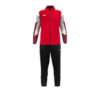 JAKO Survêtement en polyester Dynamic pour enfant, rouge/blanc/rouge foncé, 140 cm