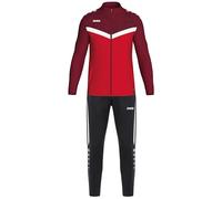 JAKO Survêtement en polyester unisexe Iconic, rouge/bordeaux, taille M