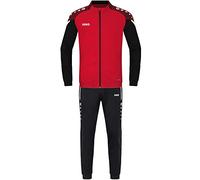 JAKO - Survêtement Performant En Polyester, Mixte Enfant, Rouge Noir, 116