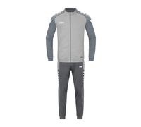 JAKO - Survêtement Performant En Polyester, Mixte, Gris Doux/Gris Pierre, 3XL