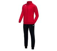 JAKO - Survêtement Polyester Classico, Mixte Enfant, Rouge, 164