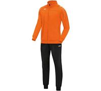 JAKO - Survêtement Polyester Classico, Mixte, Orange Fluo, S