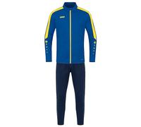 JAKO - Survêtement Polyester Power, Mixte Enfant, Royale/Citro, 164