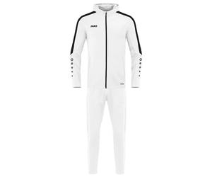 JAKO - Survêtement Power En Polyester Avec Capuche, Mixte, Blanc, XL