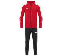 JAKO - Survêtement Power En Polyester Avec Capuche, Mixte Enfant, Rouge, 152