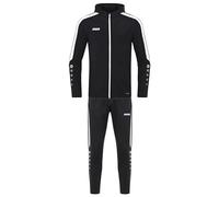 JAKO - Survêtement Power En Polyester Avec Capuche, Mixte, Noir, L