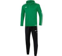 JAKO Survêtement Striker 2.0 à capuche en polyester pour enfant Vert/blanc 152