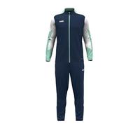 JAKO Survêtement unisexe en polyester Dynamic, bleu marine/blanc/menthe, taille XXL