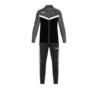 JAKO Survêtement unisexe Ionic en polyester, noir/anthracite, taille L