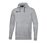 JAKO - Sweat à Capuche Base, Mixte, Gris Clair Chiné, XXL